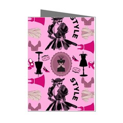 Fashion Girl Newyork Bts Nft Mini Greeting Cards (pkg Of 8) by Ravend