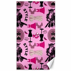 Fashion Girl Newyork Bts Nft Canvas 40  X 72  by Ravend