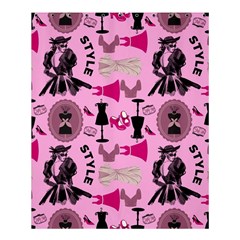 Fashion Girl Newyork Bts Nft Shower Curtain 60  X 72  (medium)  by Ravend