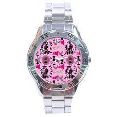 Fashion Girl Newyork Bts Nft Stainless Steel Analogue Watch by Ravend