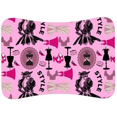 Fashion Girl Newyork Bts Nft Velour Seat Head Rest Cushion by Ravend