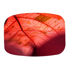 Leaf Copper Leaf Plant Nature Mini Square Pill Box by Ravend