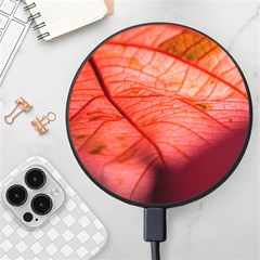 Leaf Copper Leaf Plant Nature Wireless Fast Charger(black) by Ravend