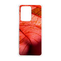 Leaf Copper Leaf Plant Nature Samsung Galaxy S20 Ultra 6 9 Inch Tpu Uv Case