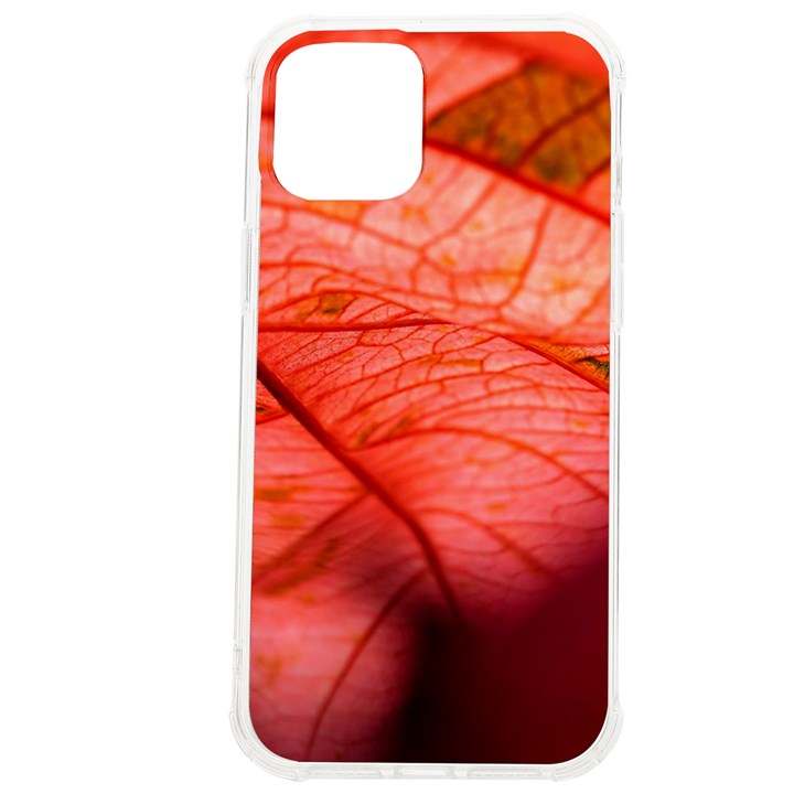 Leaf Copper Leaf Plant Nature iPhone 12 Pro max TPU UV Print Case