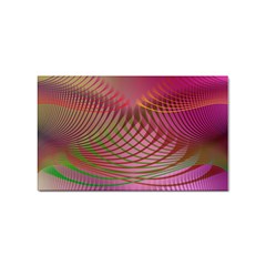 Illustration Pattern Abstract Colorful Shapes Sticker (rectangular)