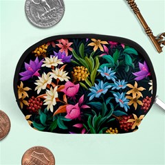 Floral Print  Accessory Pouch (medium) by BellaVistaTshirt02