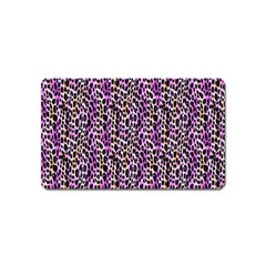 Leopard Magnet (name Card) by DinkovaArt