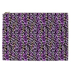 Leopard Cosmetic Bag (xxl) by DinkovaArt