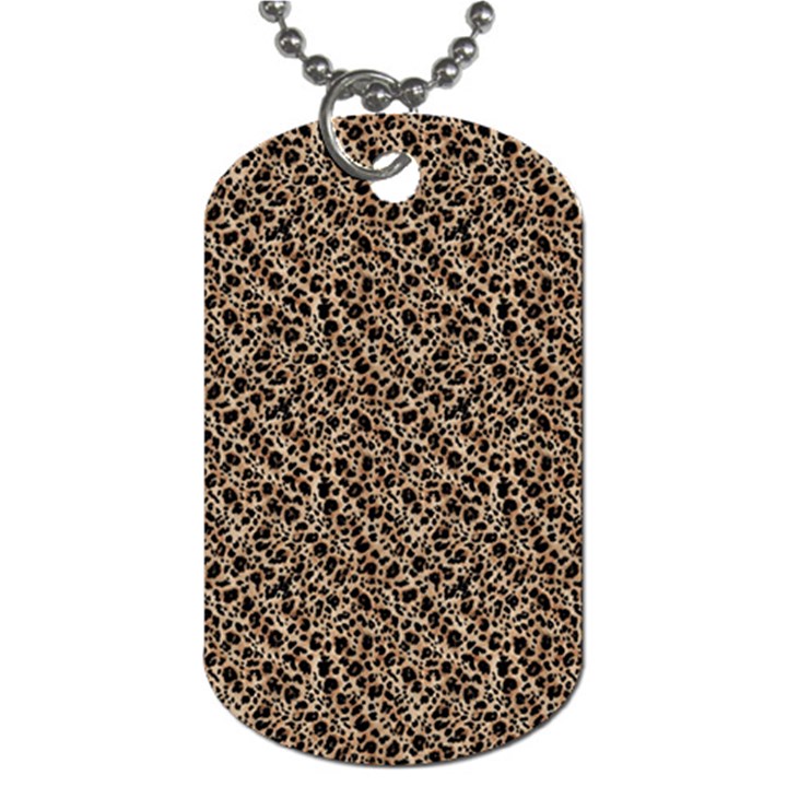 Purple Leopard 05 Dog Tag (One Side)