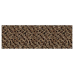 Purple Leopard 05 Banner And Sign 12  X 4  by DinkovaArt