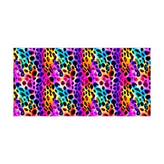 Rainbow Leopard Yoga Headband by DinkovaArt