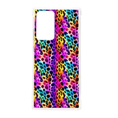 Rainbow Leopard Samsung Galaxy Note 20 Ultra Tpu Uv Case by DinkovaArt