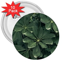 Leaves Closeup Background Photo1 3  Buttons (10 Pack)  by dflcprintsclothing