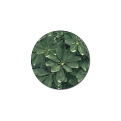 Leaves Closeup Background Photo1 Golf Ball Marker by dflcprintsclothing