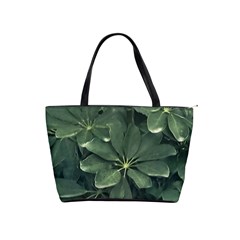 Leaves Closeup Background Photo1 Classic Shoulder Handbag by dflcprintsclothing