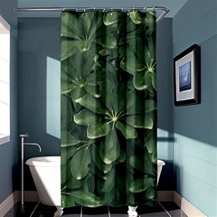 Leaves Closeup Background Photo1 Shower Curtain 36  X 72  (stall)  by dflcprintsclothing