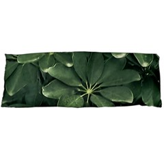 Leaves Closeup Background Photo1 Body Pillow Case (dakimakura) by dflcprintsclothing