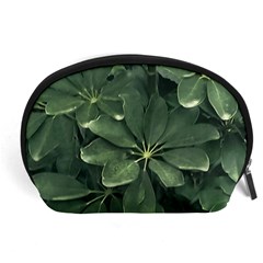 Leaves Closeup Background Photo1 Accessory Pouch (large) by dflcprintsclothing