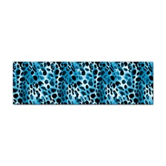 Blue Leopard Sticker Bumper (100 Pack) by DinkovaArt