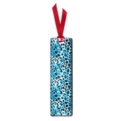 Blue Leopard Small Book Marks by DinkovaArt