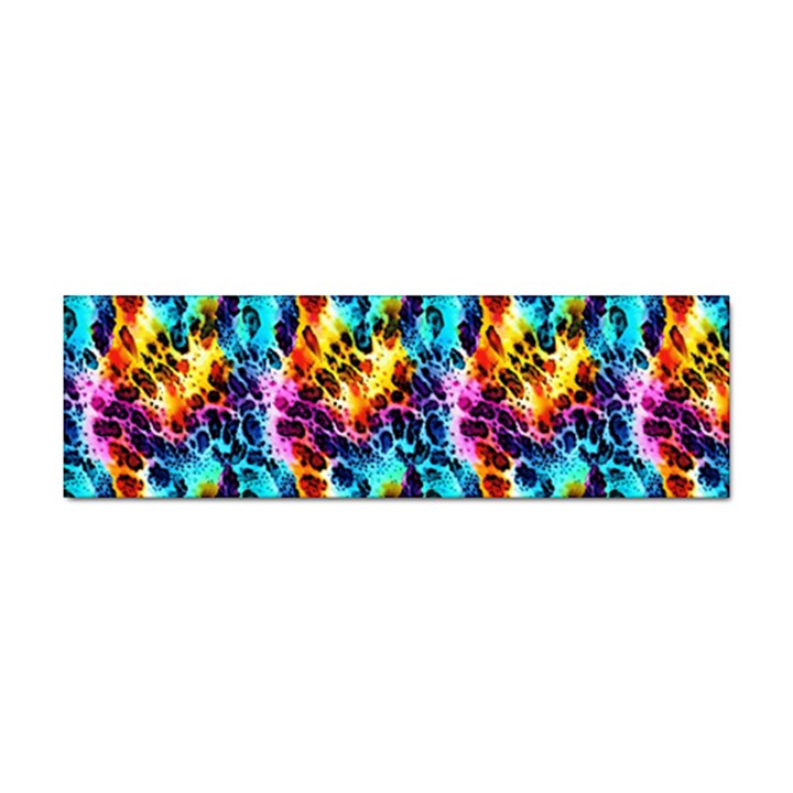 Rainbow Leopard 2 Sticker Bumper (10 pack)