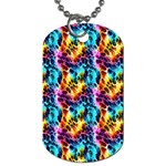 Rainbow Leopard 2 Dog Tag (Two Sides) Front