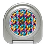 Rainbow Leopard 2 Travel Alarm Clock Front