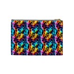 Rainbow Leopard 2 Cosmetic Bag (Medium) Back