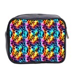 Rainbow Leopard 2 Mini Toiletries Bag (Two Sides) Back