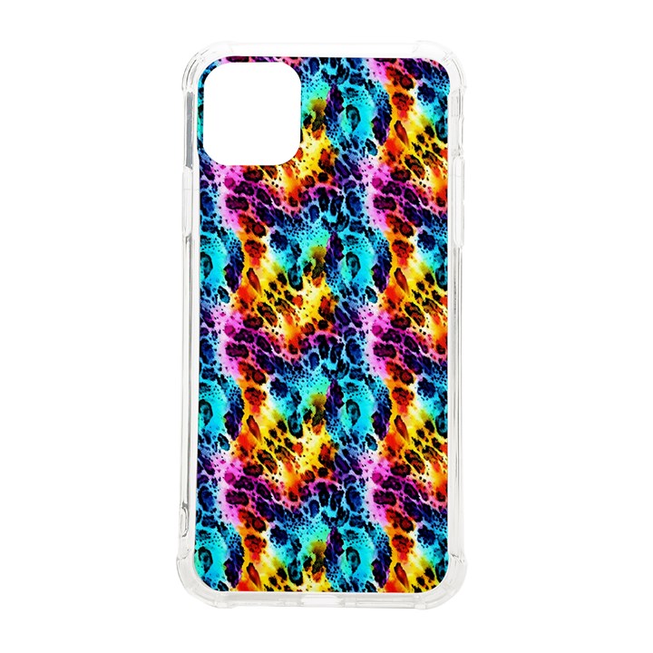 Rainbow Leopard 2 iPhone 11 Pro Max 6.5 Inch TPU UV Print Case