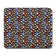 Colorful Leopard Large Mousepad by DinkovaArt