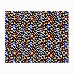 Colorful Leopard Small Glasses Cloth by DinkovaArt