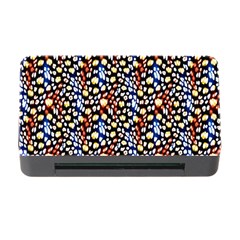 Colorful Leopard Memory Card Reader With Cf by DinkovaArt