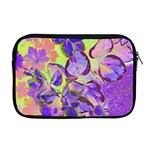 Purple Leaves Apple MacBook Pro 17  Zipper Case Front