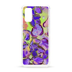 Purple Leaves Samsung Galaxy S20 6 2 Inch Tpu Uv Case by DinkovaArt