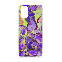 Purple Leaves Samsung Galaxy S20plus 6 7 Inch Tpu Uv Case by DinkovaArt