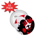 3 - Science Love And Art 2 - Science Love And Art 1.75  Buttons (10 pack) Front