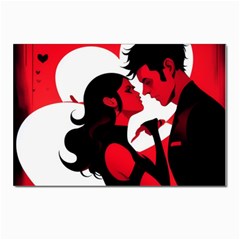 3 - Science Love And Art 2 - Science Love And Art Postcards 5  X 7  (pkg Of 10) by LemonPear