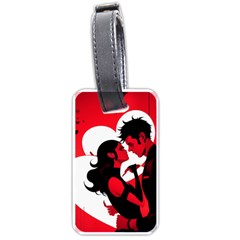 3 - Science Love And Art 2 - Science Love And Art Luggage Tag (one Side) by LemonPear