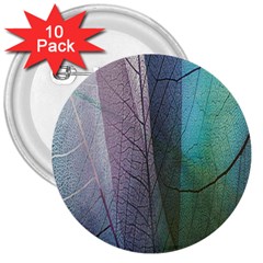 Abstract Pattern  3  Buttons (10 Pack)  by artworkshop