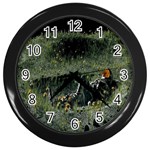 Amoled Wall Clock (Black) Front