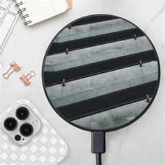 Pattern With A Cement Staircase Wireless Fast Charger(black)