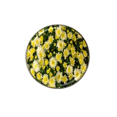 Autumn Background Closeup Flowers Hat Clip Ball Marker (10 Pack) by artworkshop