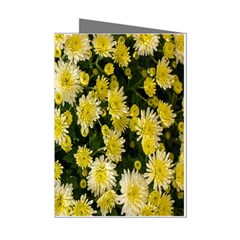 Autumn Background Closeup Flowers Mini Greeting Cards (pkg Of 8) by artworkshop