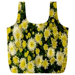 Autumn Background Closeup Flowers Full Print Recycle Bag (xl) by artworkshop