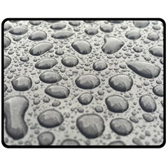 Bacteria One Side Fleece Blanket (medium) by artworkshop