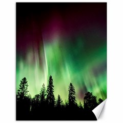 Aurora Borealis Northern Lights Nature Canvas 18  X 24  by Ravend