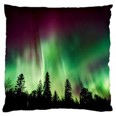 Aurora Borealis Northern Lights Nature Large Cushion Case (One Side)