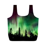 Aurora Borealis Northern Lights Nature Full Print Recycle Bag (M) Back